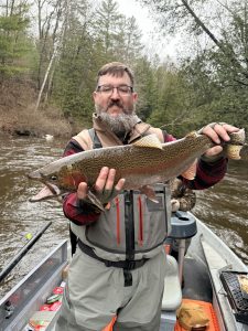 Steelhead caught on the Pere Marquette. 